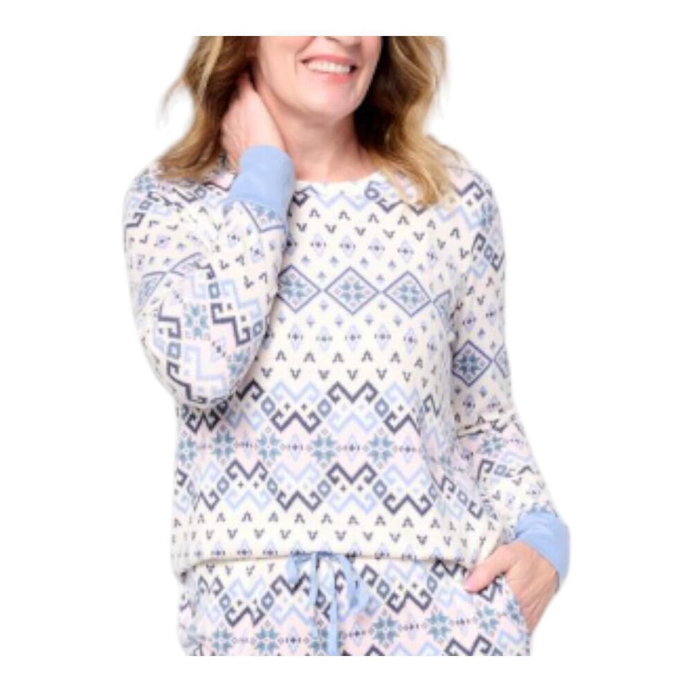 Comfort Code Women's Brushed Ultra Top Multi Fairisle - Regular
